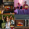 Dapur microwave silikon popcorn baldi rumah mangkuk rumah